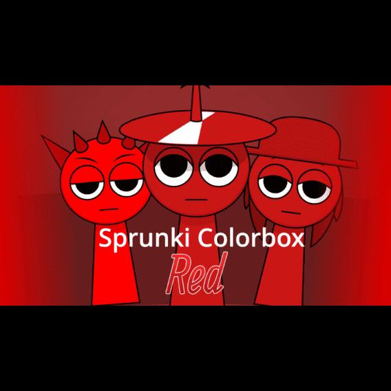 Sprunki Colorbox Red