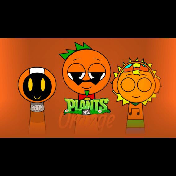 Sprunki Orange vs Plants